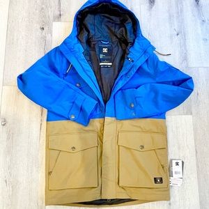 DC Men's Tick 5k Water Proof Snow Jacket SMALL USA 46